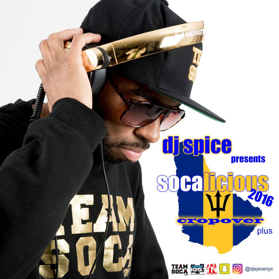 Dj Spice - Socalicious 2016 - Crop Over Plus Soca Mix