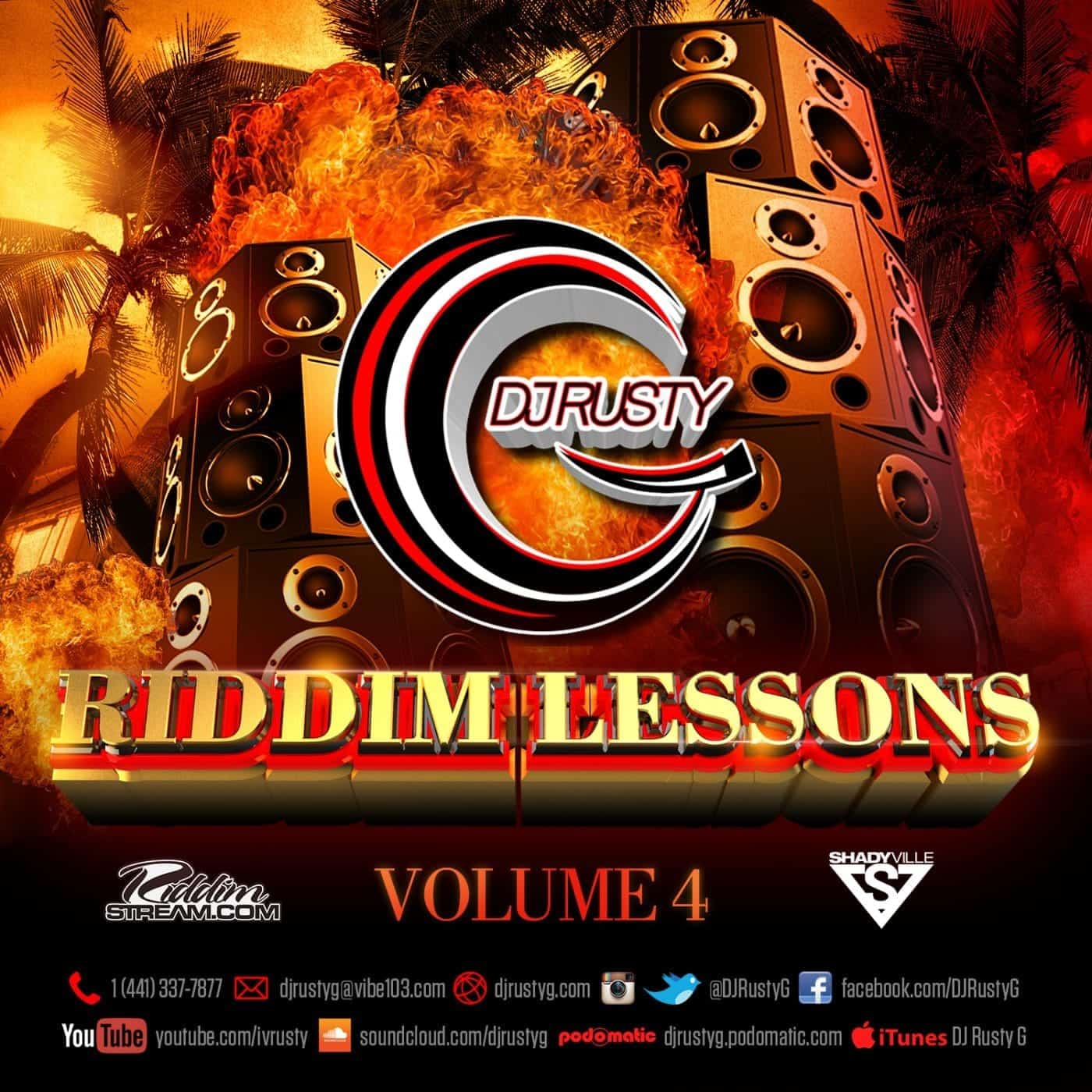 Dj Rusty G - Riddim Lessons Vol 4 - 90`s Dancehall