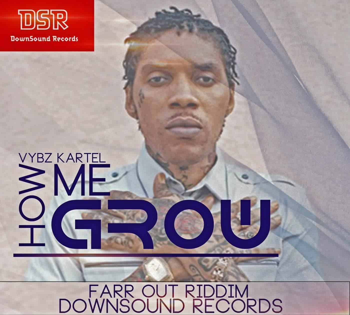 Vybz Kartel - How Me Grow - Farr Out Riddim - Downsound Records