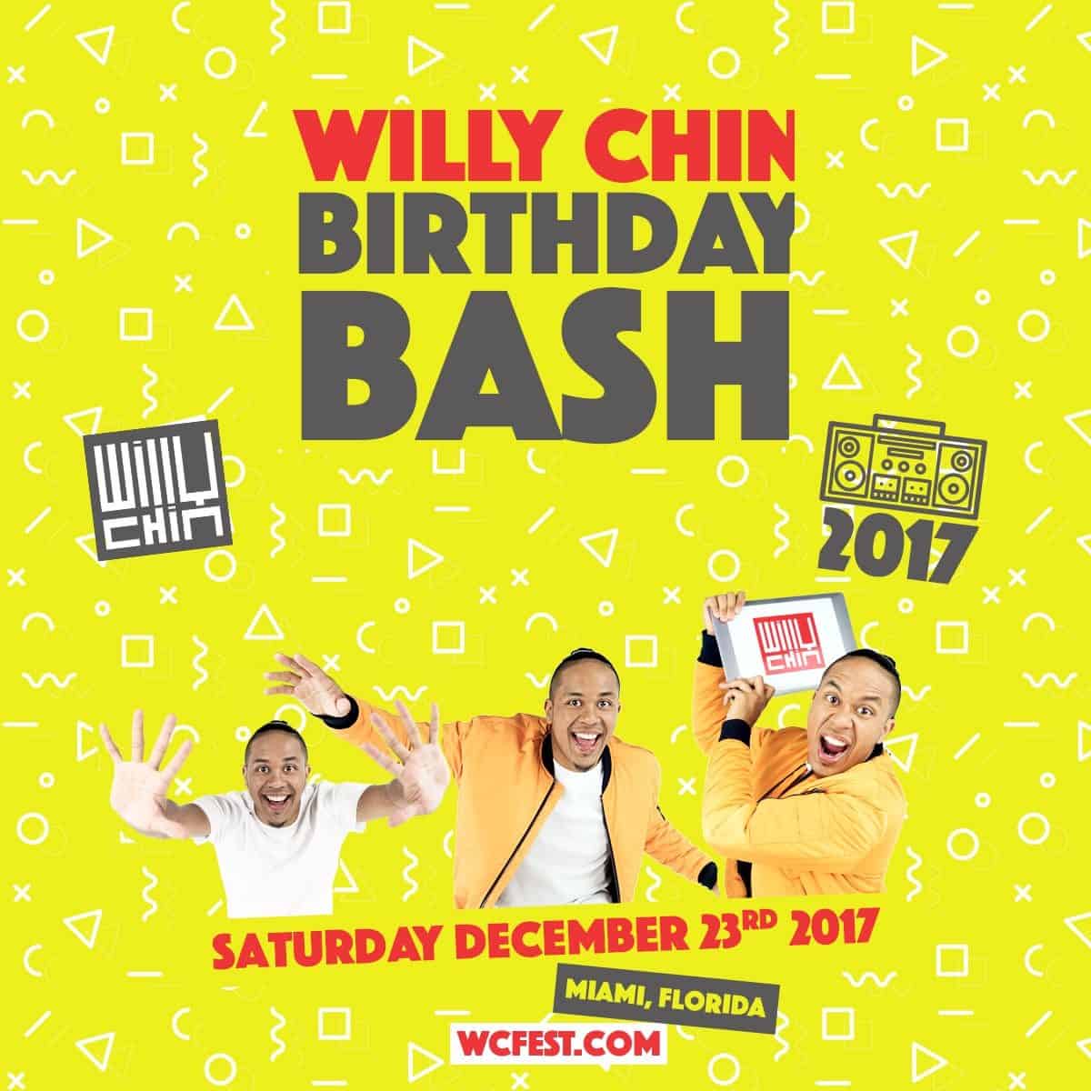 Willy Chin Birthday CD 2017