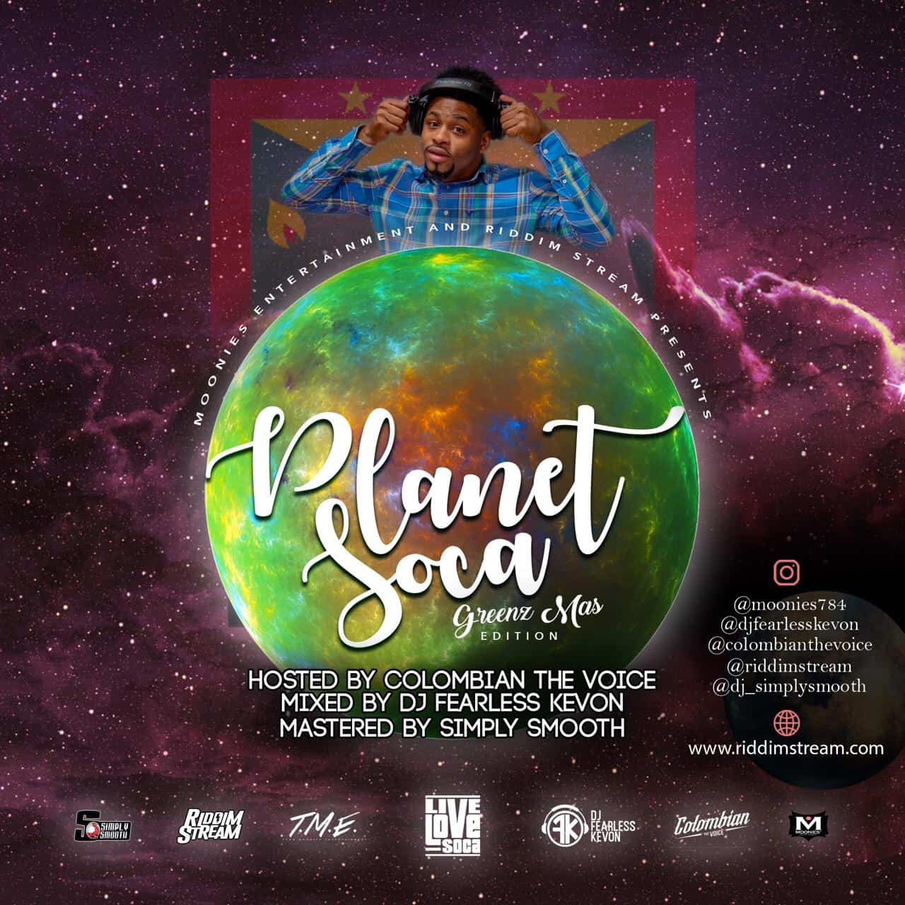 Planet Soca Mix 2019 - Greenz Mas Edition - Grenada