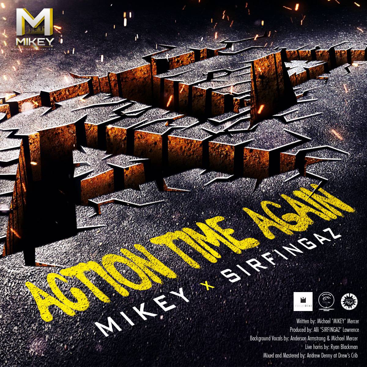 Mikey Mercer - Action Time Again - Instrumental