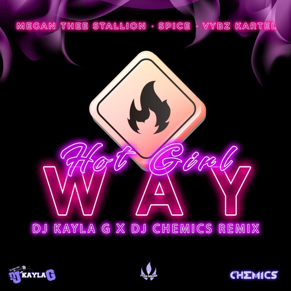 Megan Thee Stallion Feat. Vybz Kartel & Spice - Hot Girl Way (Dj Kayla G X Dj Chemics Remix)