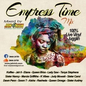 Empress Time MIX CD by Jah Rich
