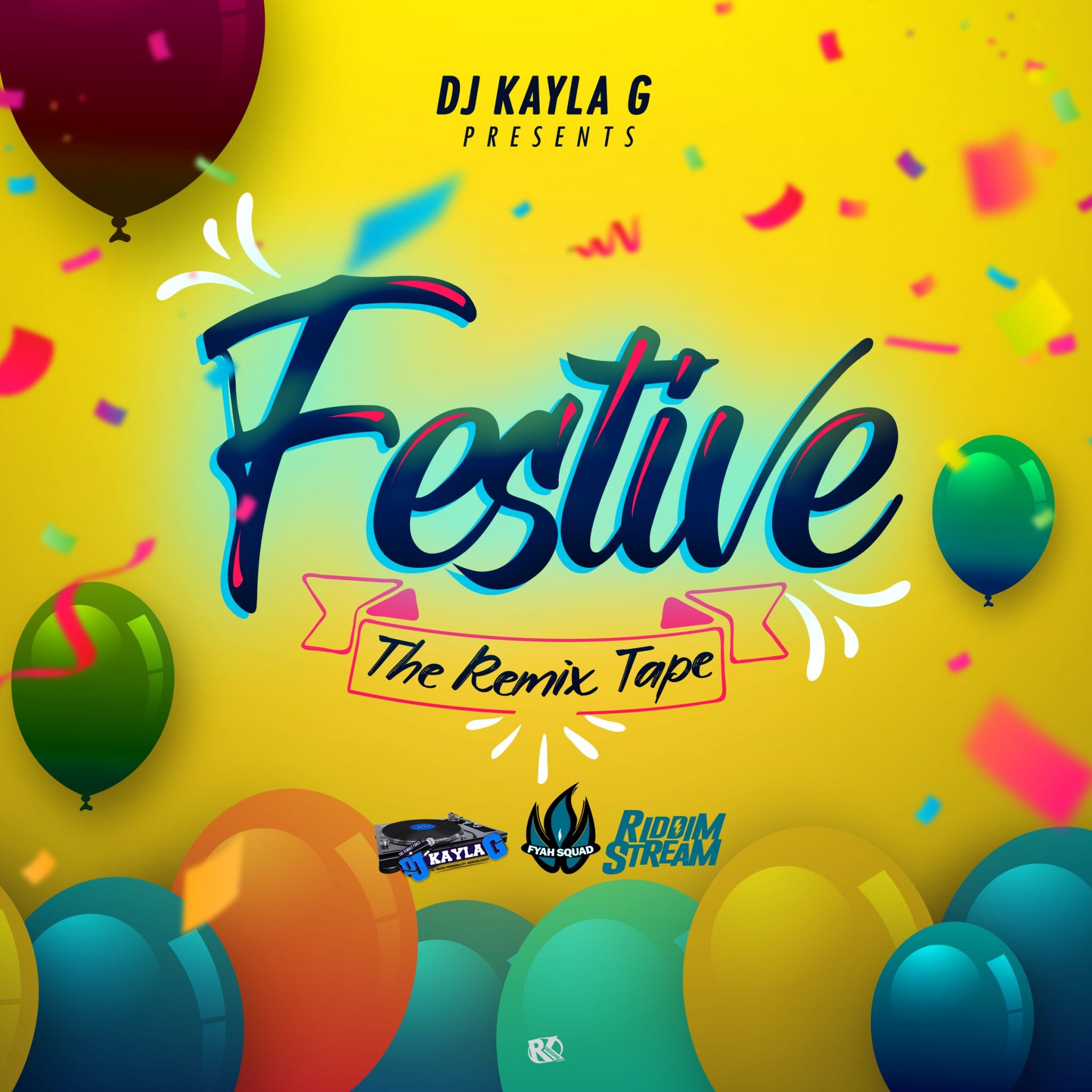 DJ Kayla G - FESTIVE: The Remix Tape (2020 Mixtape)
