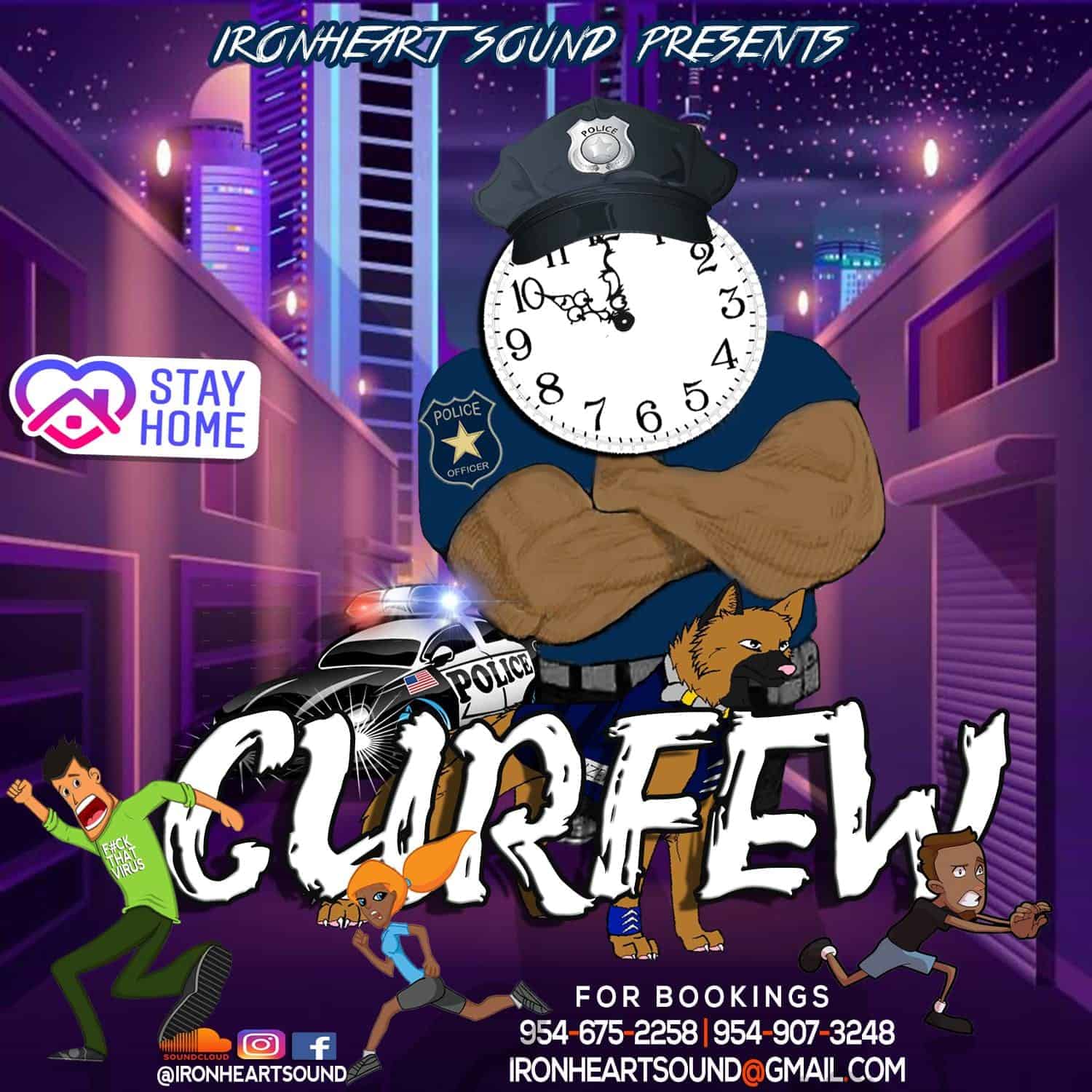 Ironheart Sound presents the #CURFEW 100% Dancehall Mix