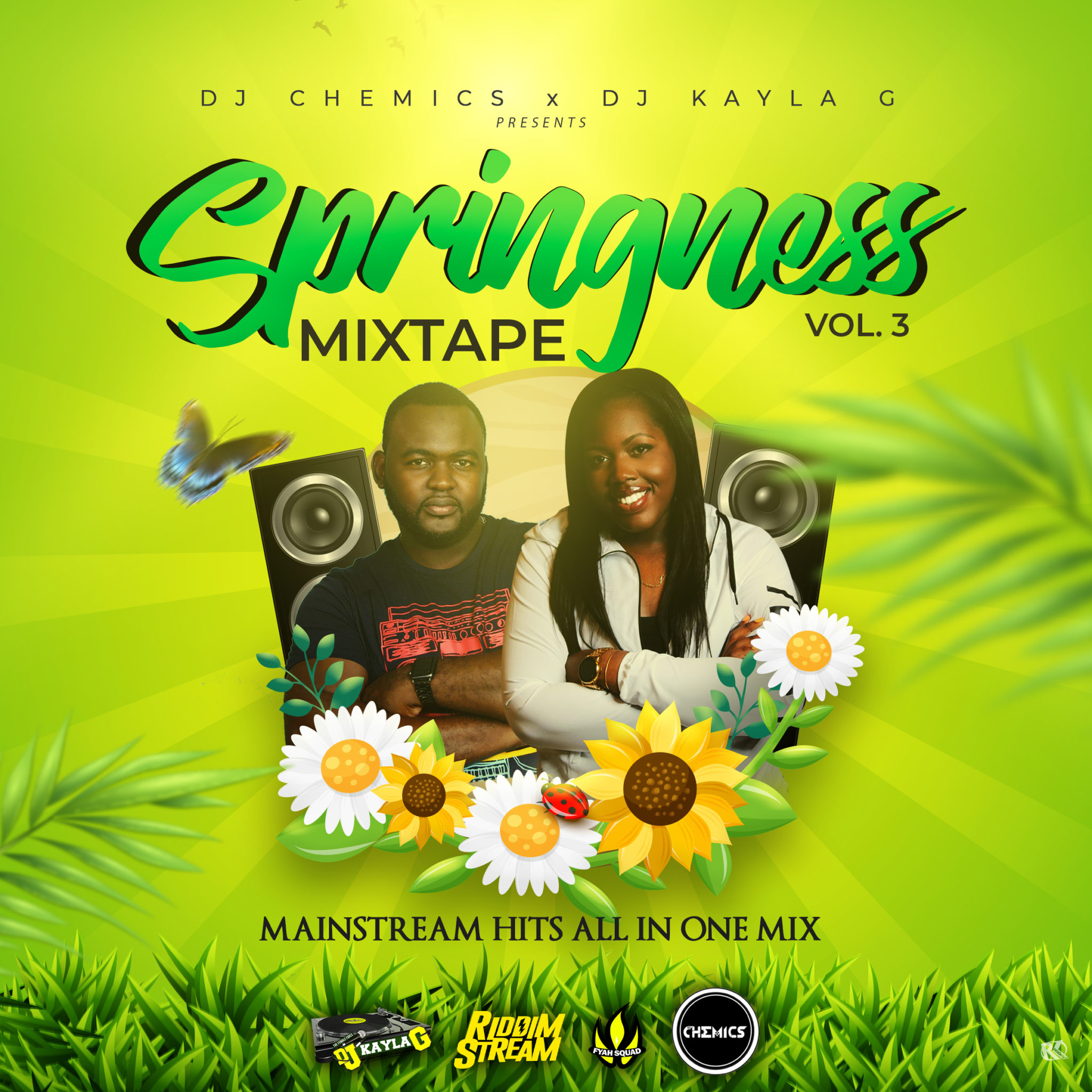 DJ Chemics x DJ Kayla G - SPRINGNESS Vol. 3 (2020 MAINSTREAM Hits Mixtape)