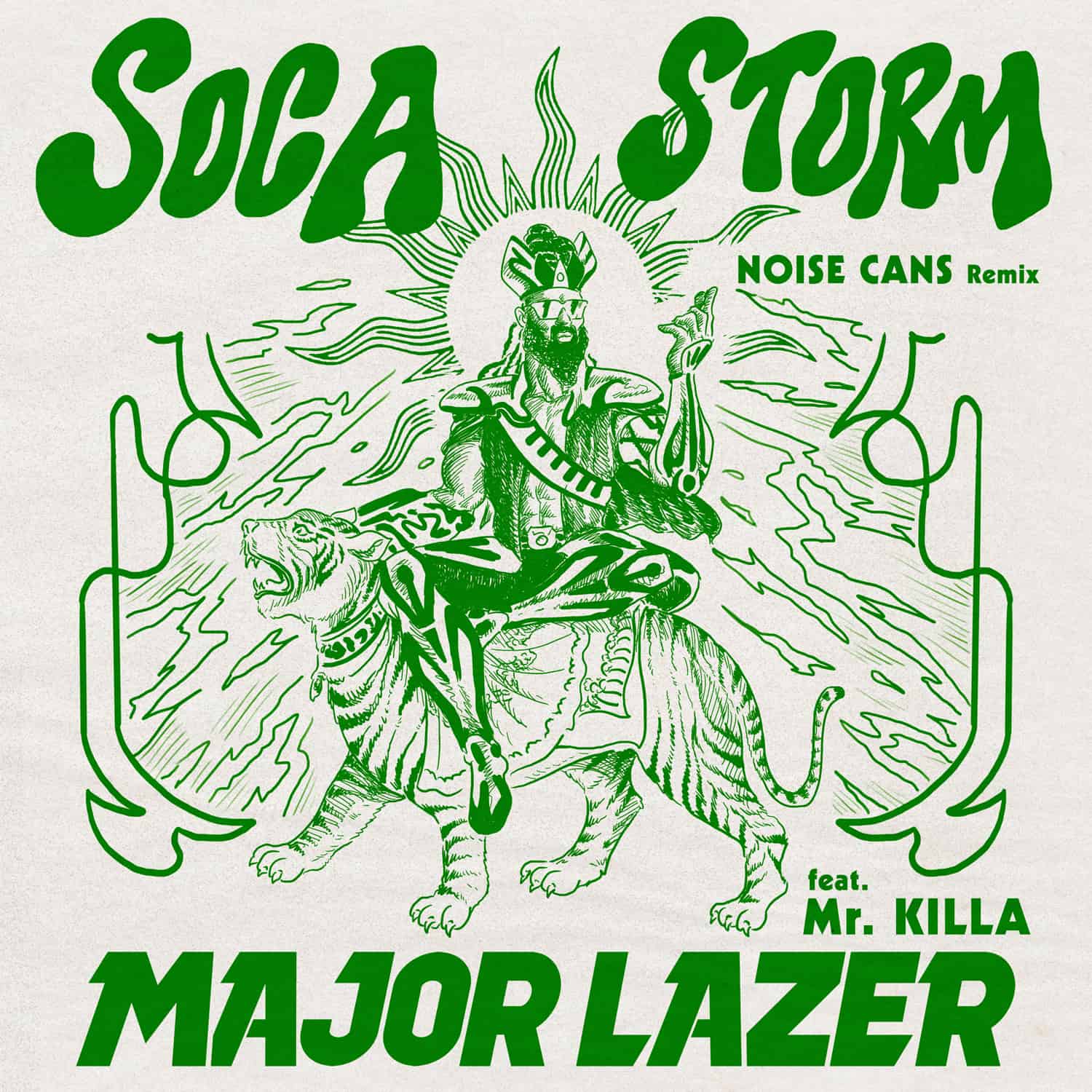 Major Lazer & Mr. Killa  - Soca Storm (Noise Cans Remix)