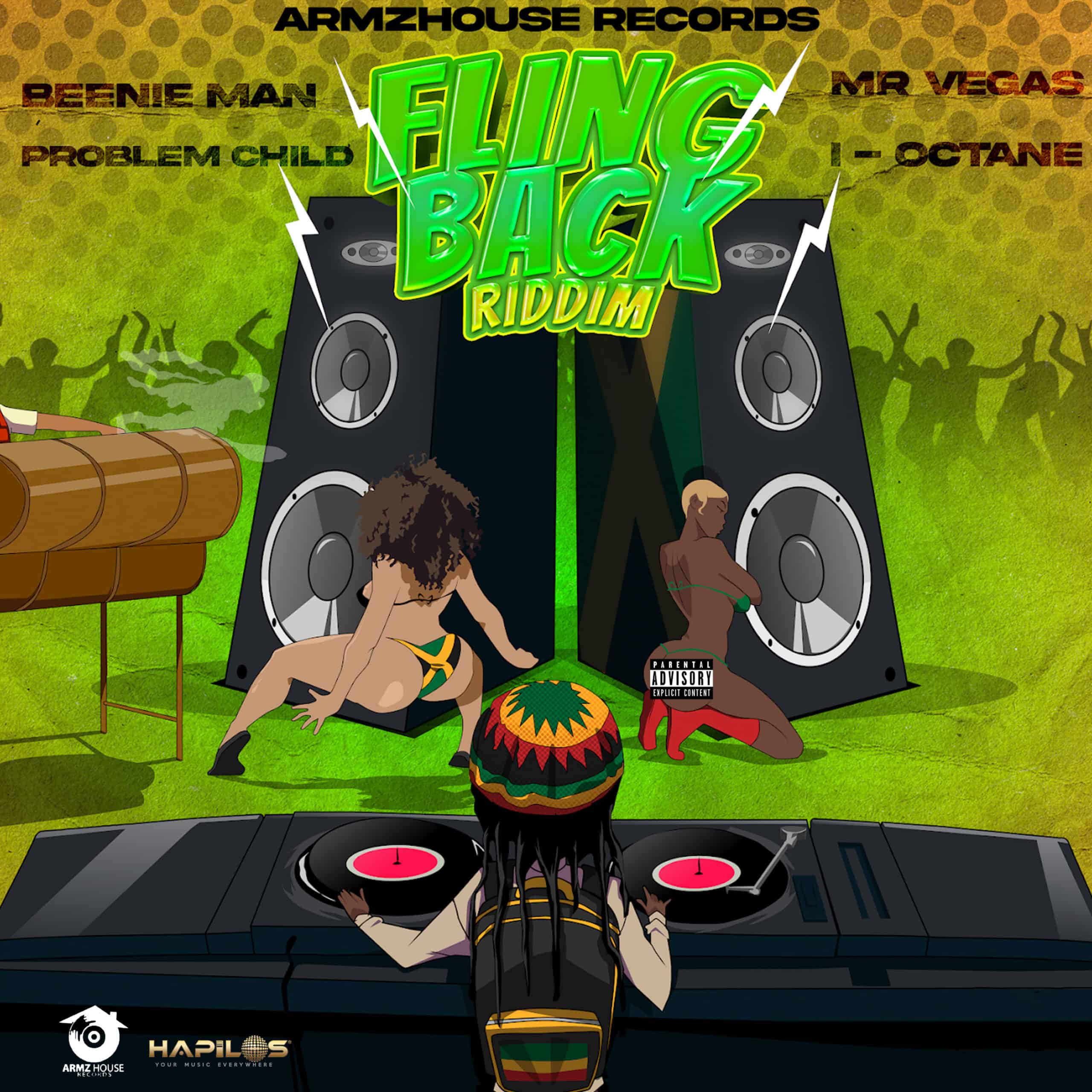 Fling Back Riddim - Various Artists - Armz House Records