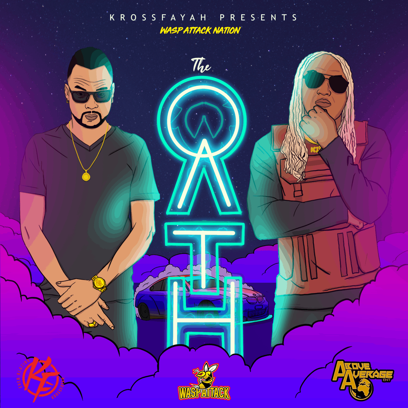 Krossfayah Presents WASP “Attack Nation” Mixtape (2021)