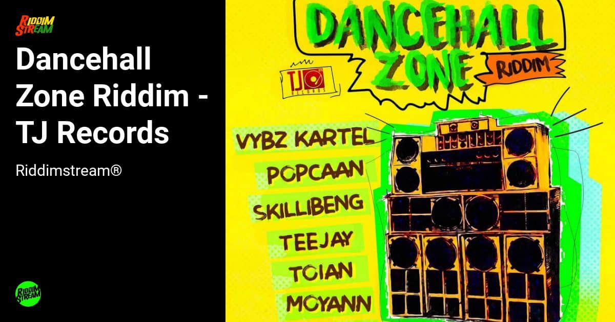 Dancehall Zone Riddim TJ Records DJ Pack