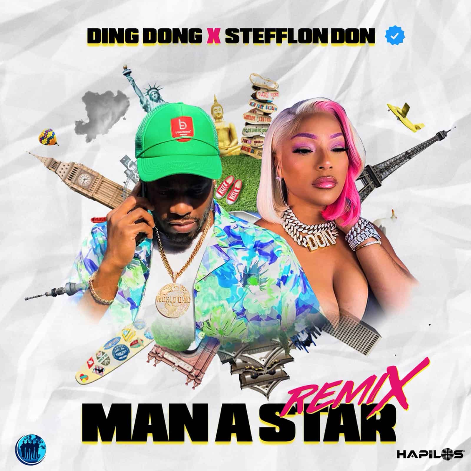 Ding Dong & Stefflon Don - Man A Star (Remix) - World Team Production