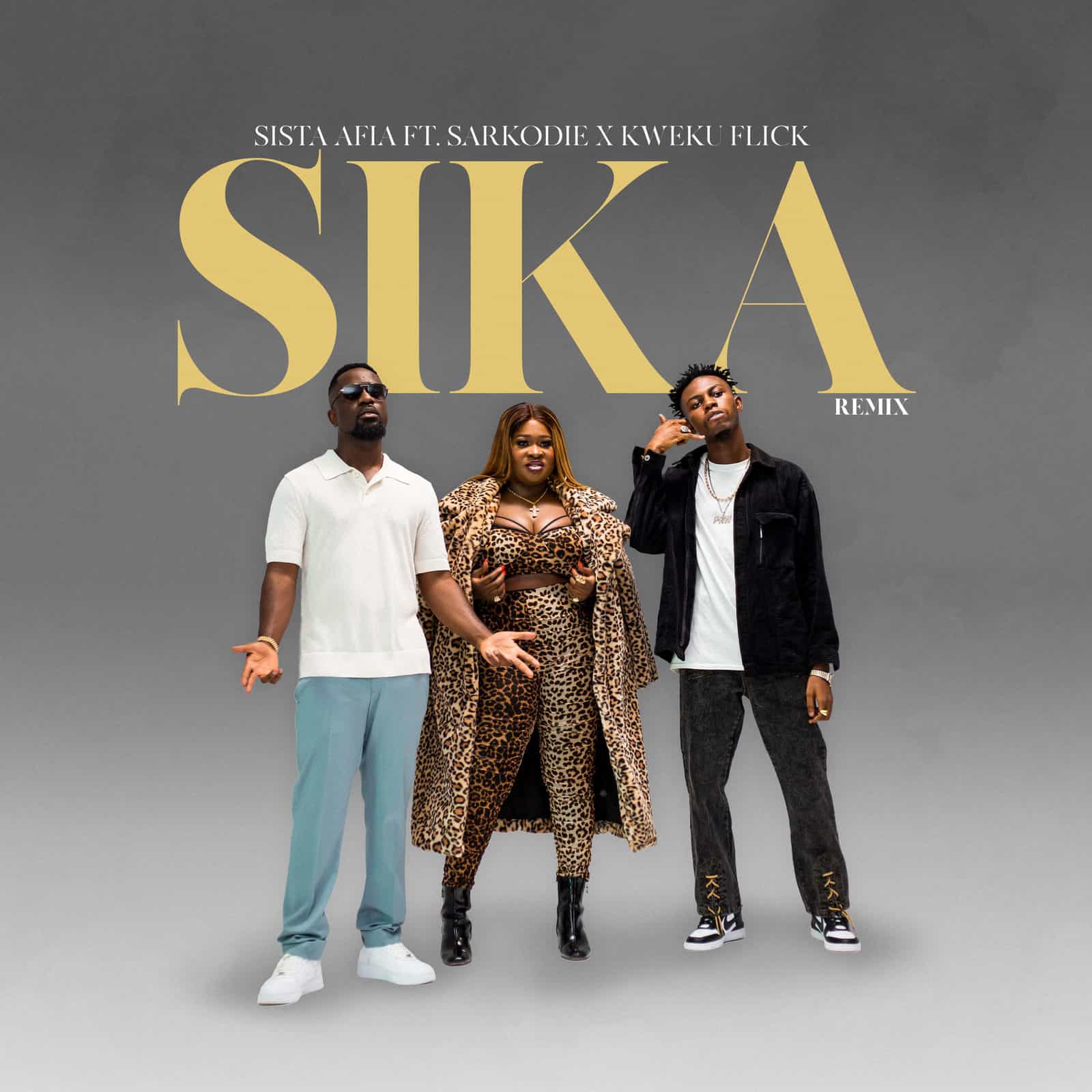 Sista Afia Featuring Saekodie & Kweku Flick - Sika Remix