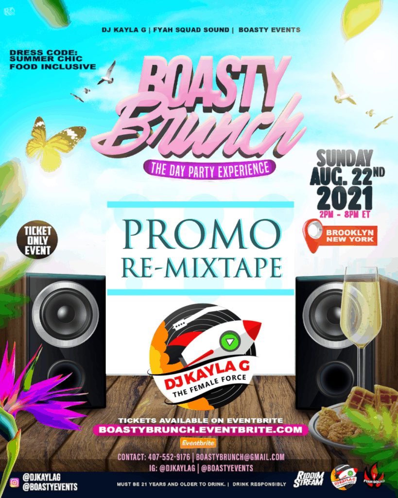 DJ Kayla G - BOASTY BRUNCH: THE DAY PARTY EXPERIENCE (PROMO REMIX TAPE)