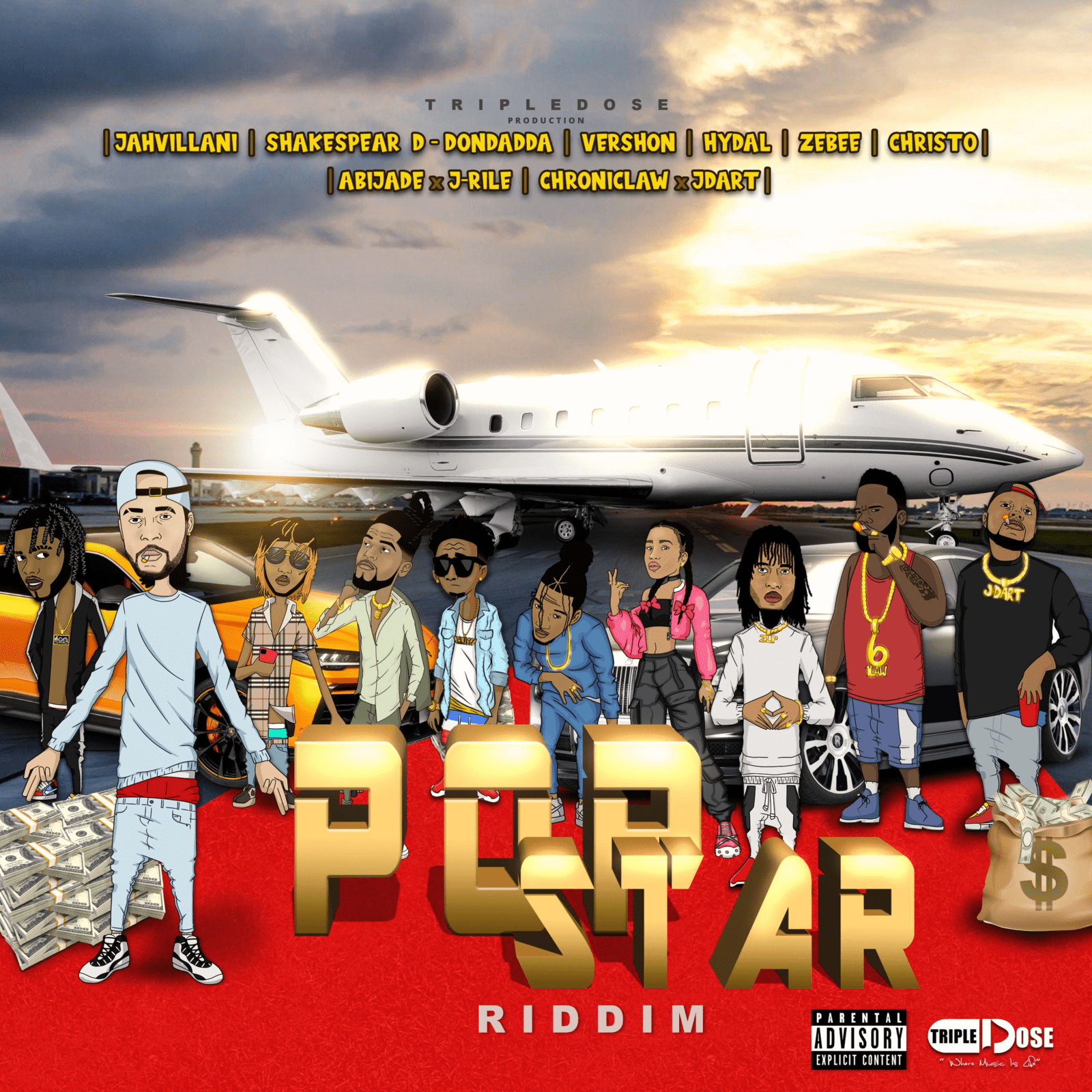 Popstar Riddim - Tripledose Production Popstar Riddim - Tripledose Production