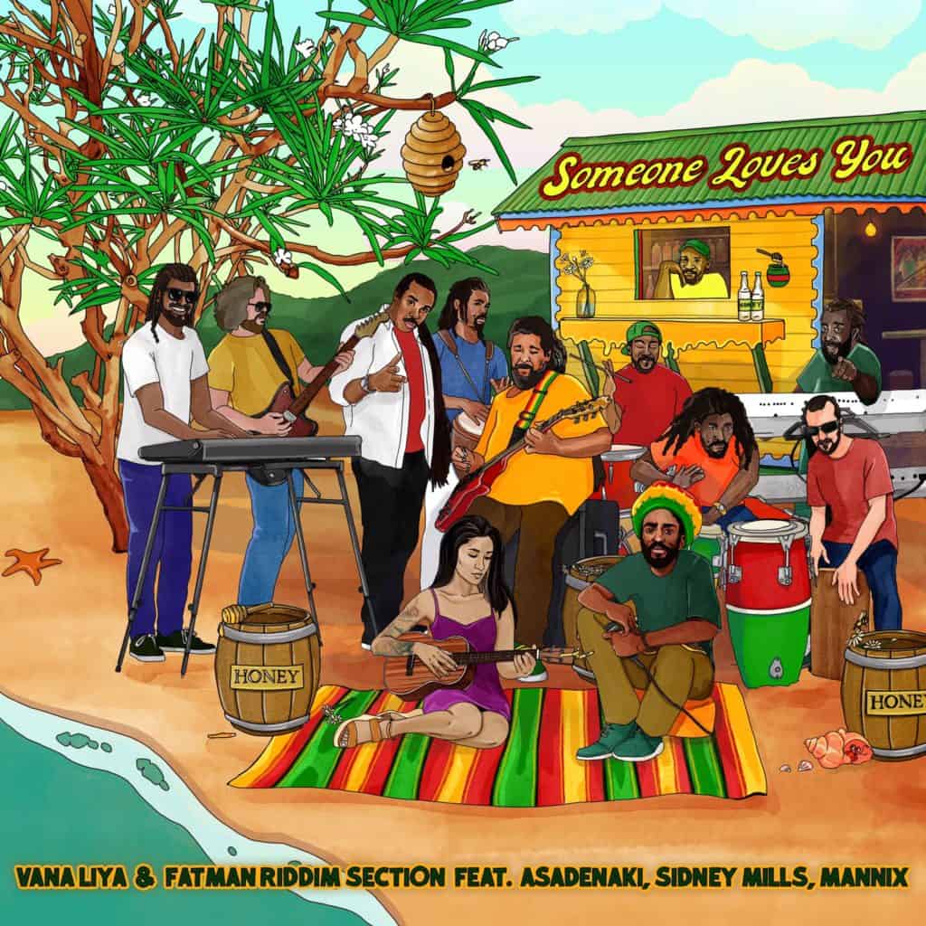 VANA LIYA x FATMAN RIDDIM SECTION x ASADENAKI - SOMEONE LOVES YOU HONEY - DUBSHOT RECORDS