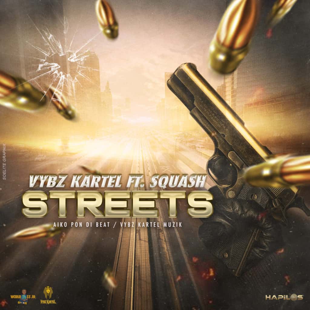 Vybz Kartel ft. Squash - Streets - Aiko Pon Di Beat / Vybz Kartel Muzik