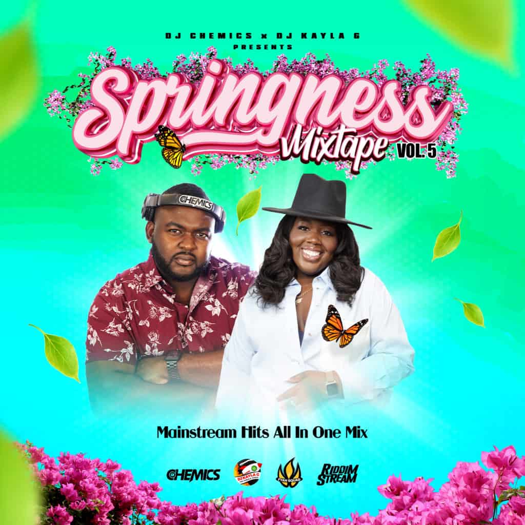 DJ Chemics x DJ Kayla G - Springness Vol 5 (2022 Mainstream Mixtape)
