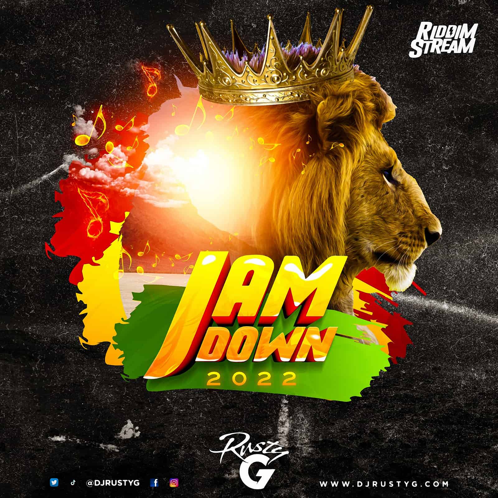 Jamdown 2022 (Reggae Mix) - Mixed by DJ Rusty G